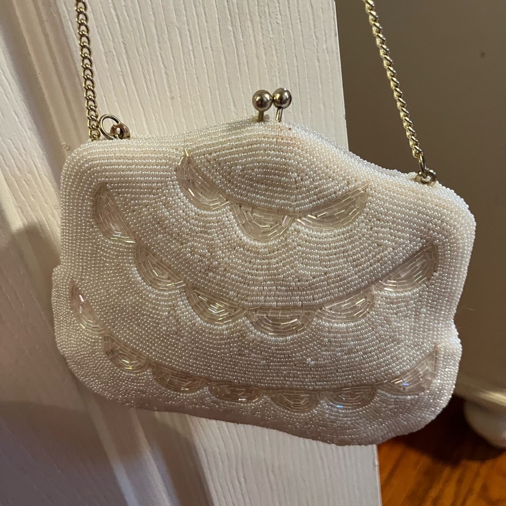 Antique beaded bag